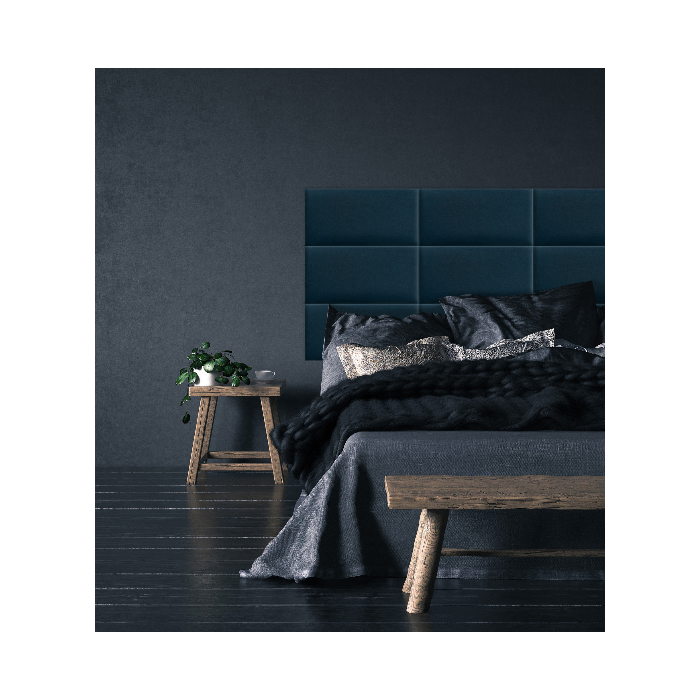 Polsterpaneel Granatblau Polsterpaneel Granatblau